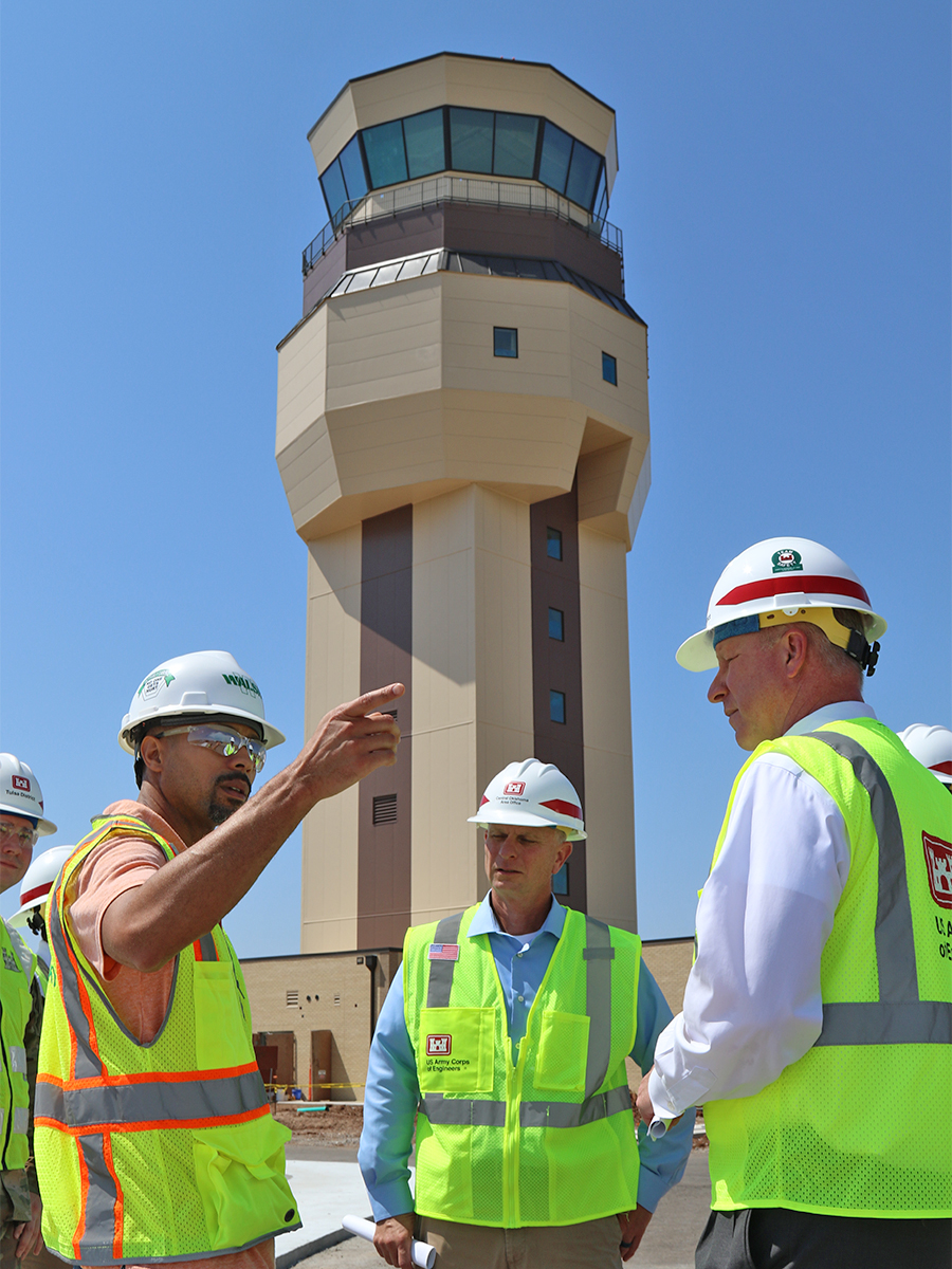 Tulsa District's Military Construction program includes engineering design and construction of a wide range of facilities for installations in Oklahoma and northern portions of Texas.