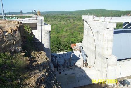 Tenkiller Auxilary Spillway construction