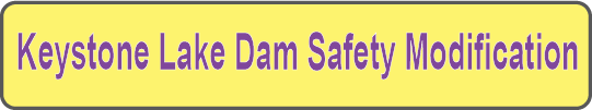 Link to Keystone Lake Dam Safety Modification Study Project information.